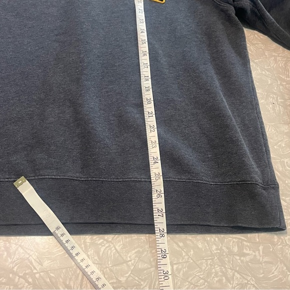 vintage aeropostale crewneck sweater gray yellow cotton poly blend fall y2k - Picture 11 of 13